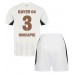 Maillot de foot Bayer Leverkusen Piero Hincapie #3 Extérieur vêtements enfant 2024-25 Manches Courtes (+ pantalon court)